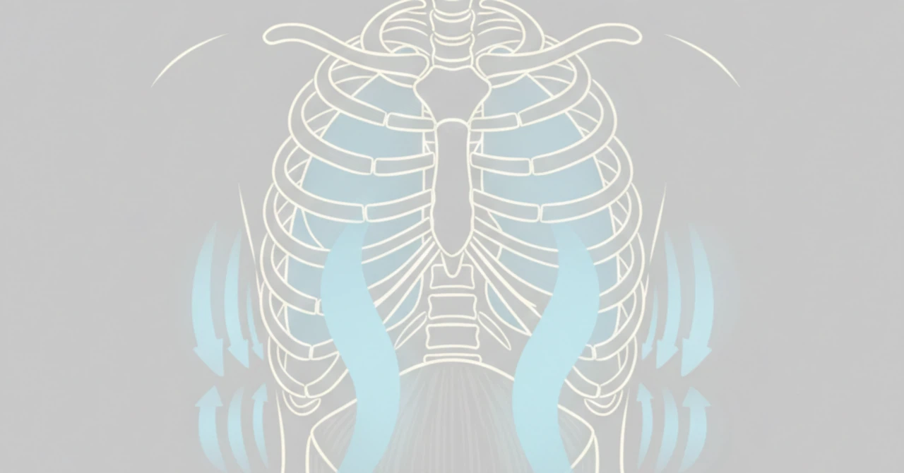 「お腹の張り。その原因は『呼吸の通り道』にあるかもしれません。」